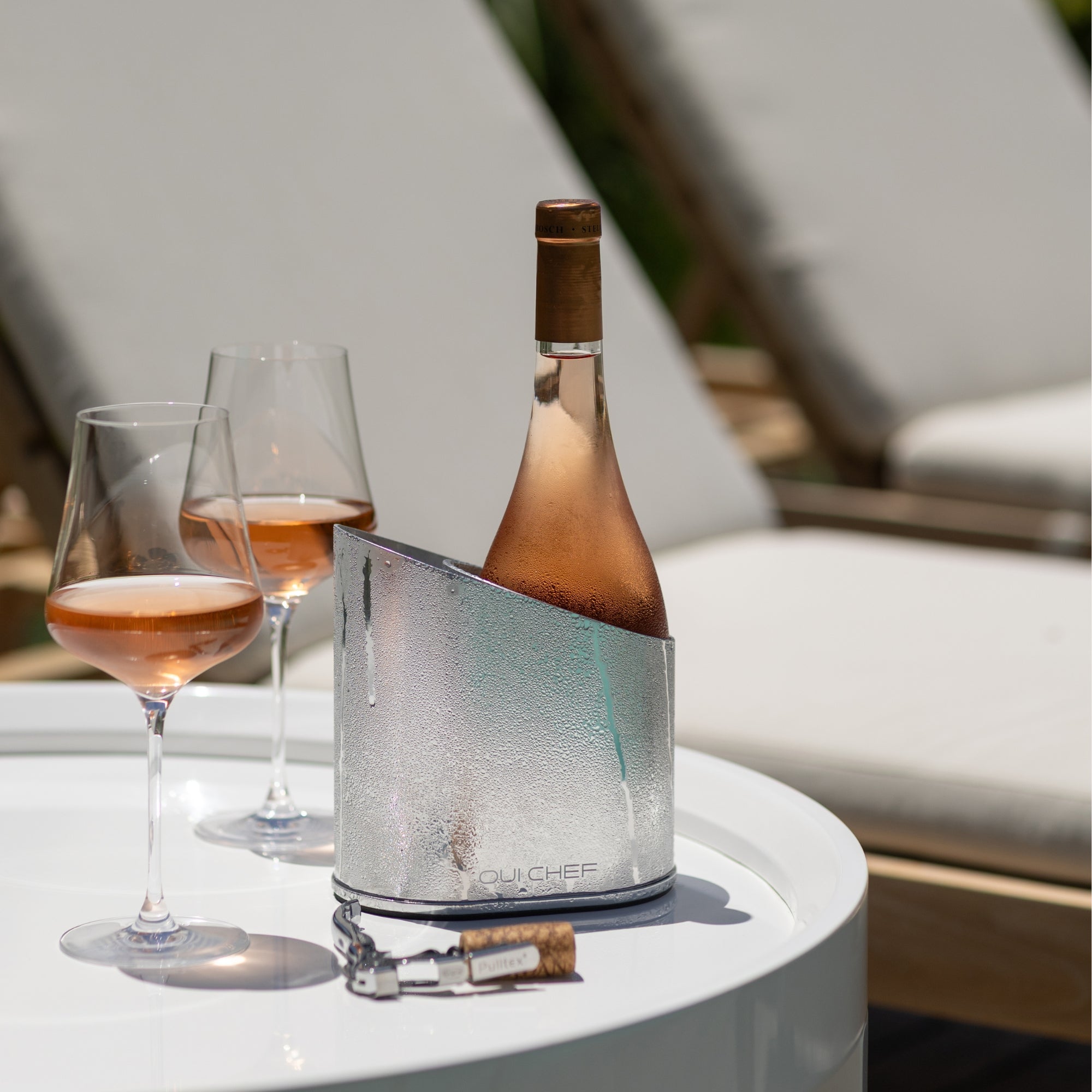 BeCool Stainless Steel Wine Cooler