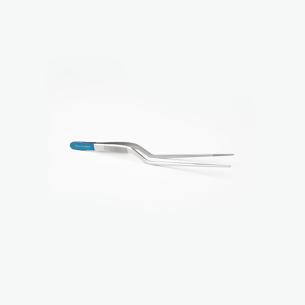 Oui-Chef-17cm-Offset-SuperFine-Tweezers-Blue-Top