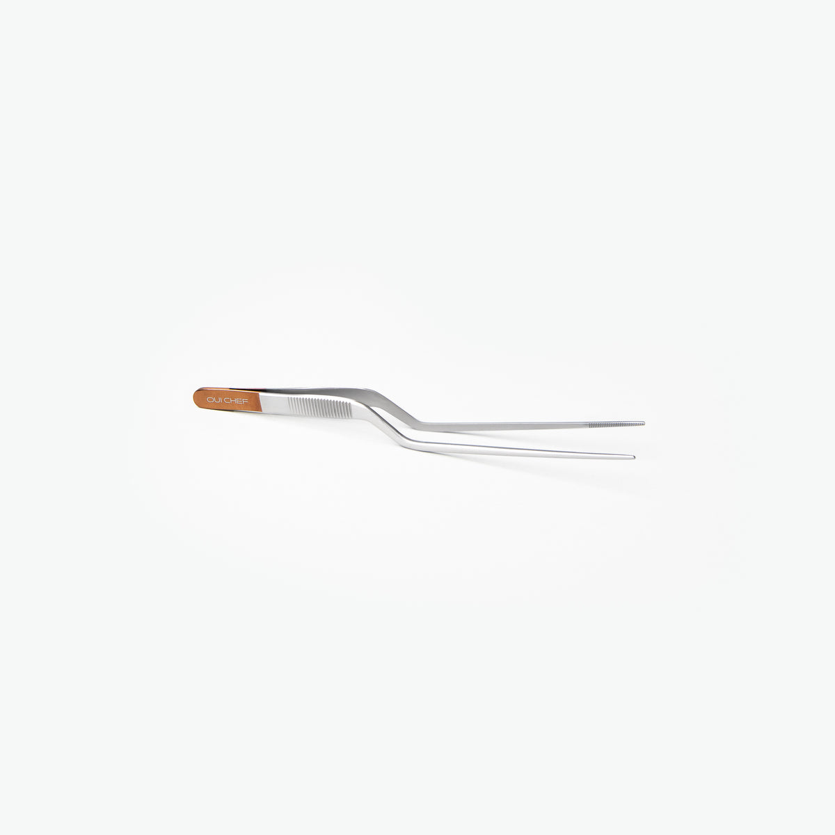 Oui-Chef-17cm-Offset-SuperFine-Tweezers-Copper-Top