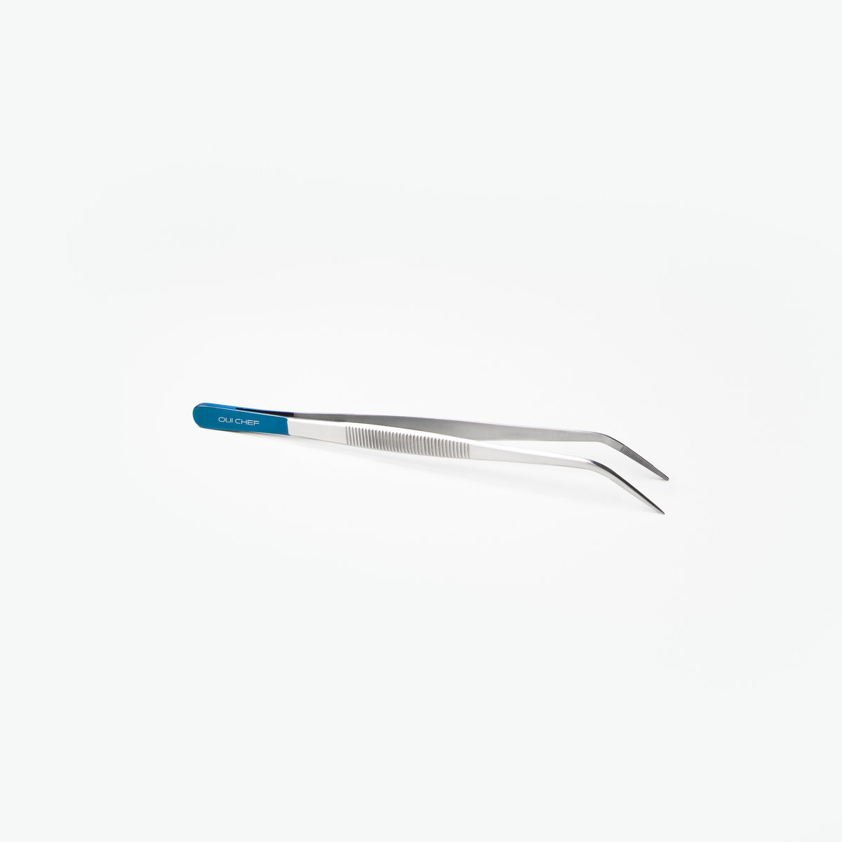 Oui-Chef-20cm-Angled-Tip-SuperFine-Tweezers-Blue-Top