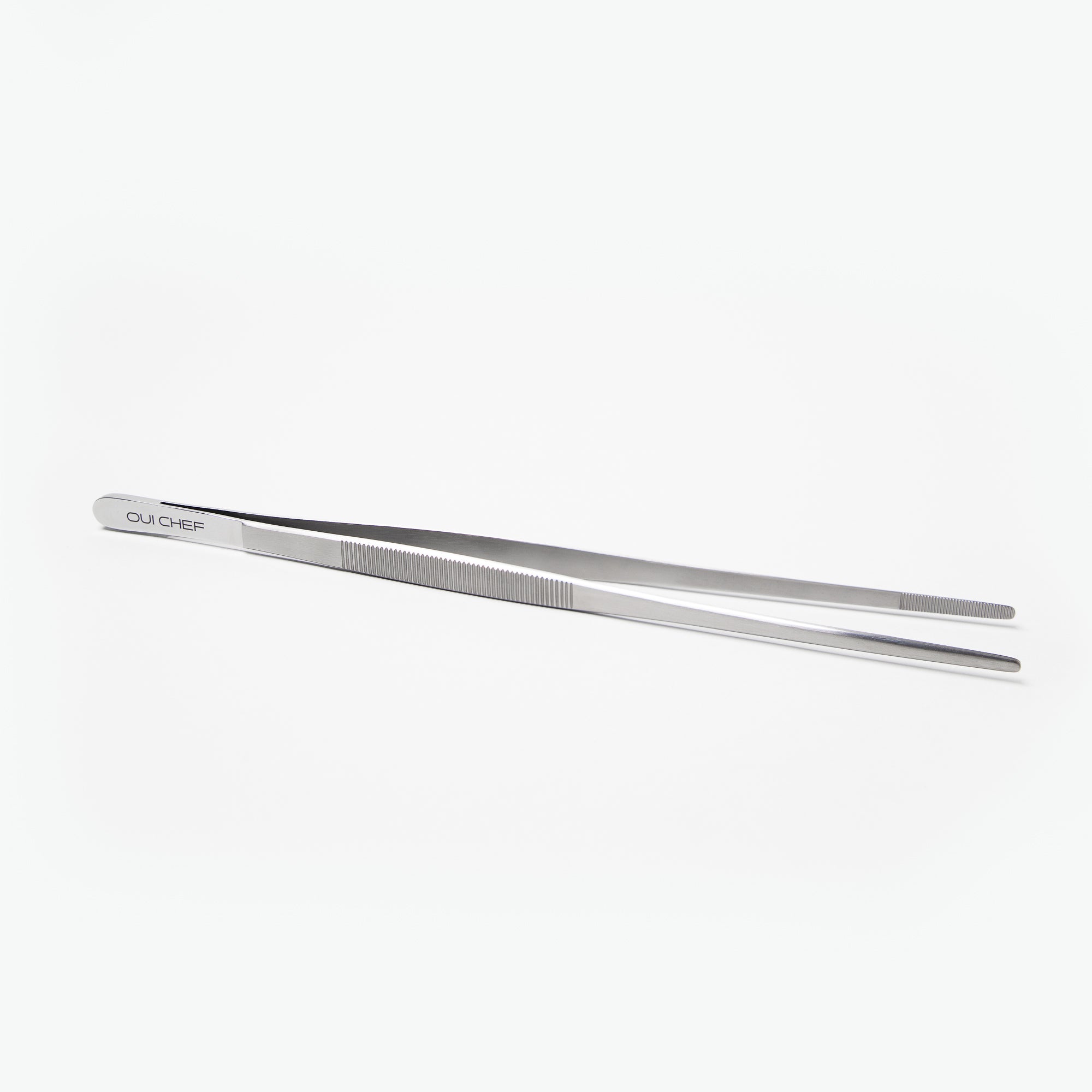 Oui-Chef-30cm-Straight-Regular-Tweezers-Chrome