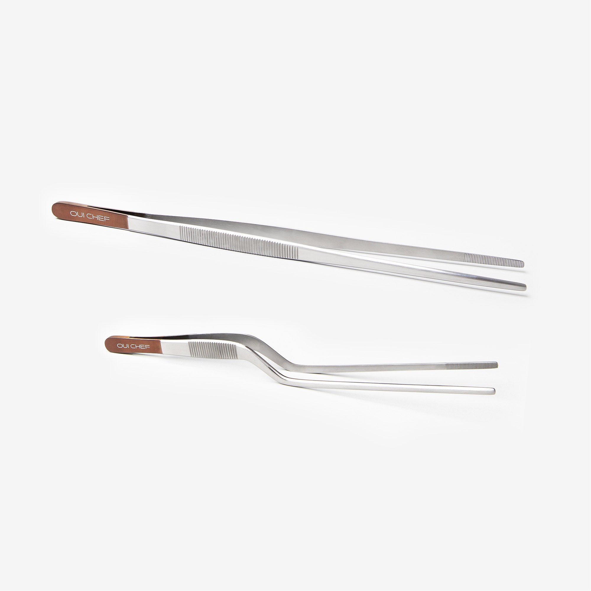 Oui-Chef-Duo-Medium-Large-Copper-Top-Tweezers-Kit